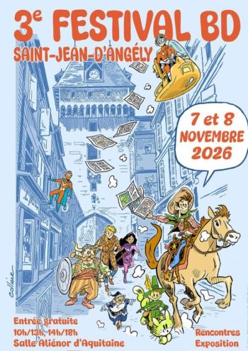 3ème édition du festival BD de Saint-Jean-d'Angély