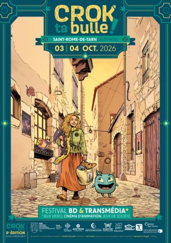 5ème édition du festival BD Crok' ta bulle