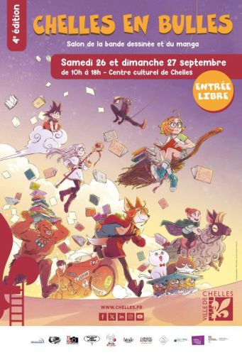 4ème édition du festival BD Chelles en Bulles