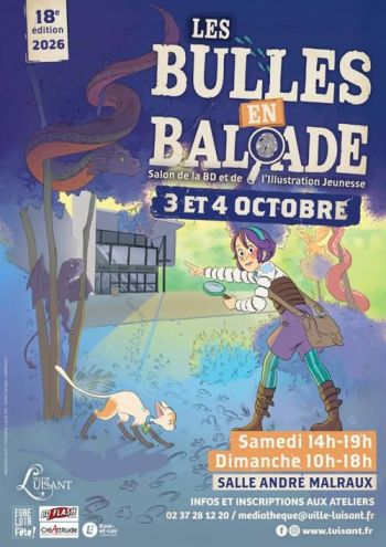 18ème édition du festival BD Les Bulles en balade