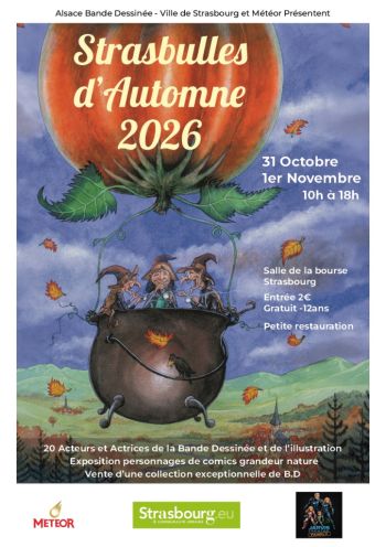 16ème édition du festival BD Strasbulles