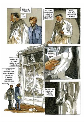 BD Rodin, Fugit Amor, Portrait intime, planche 1