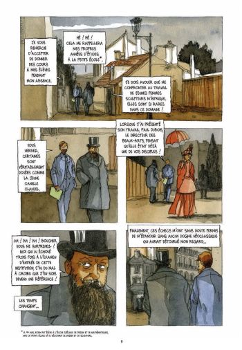 BD Rodin, Fugit Amor, Portrait intime, planche 2