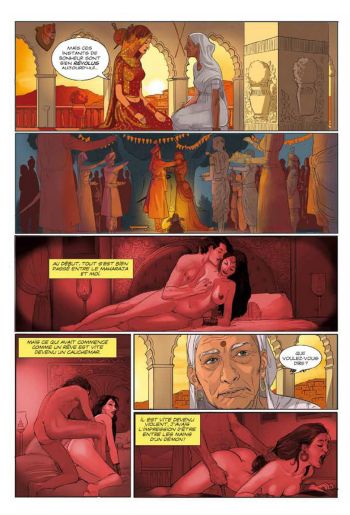 BD Contes oubliés du Kamasutra, planche 1