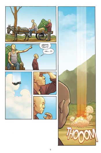 Comic Skybourne, planche 3
