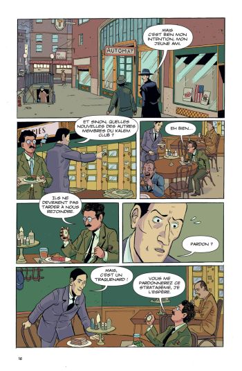 BD Howard P. Lovecraft : Celui qui écrivait dans les ténèbres, planche 2