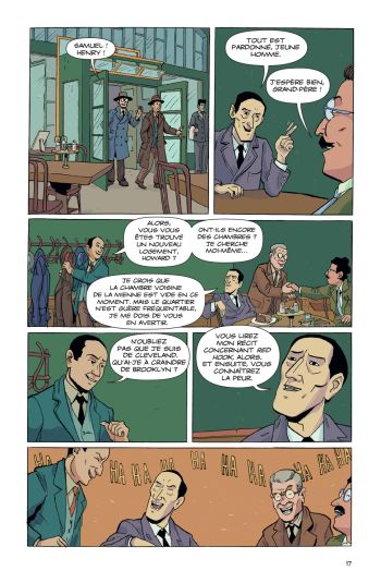 BD Howard P. Lovecraft : Celui qui écrivait dans les ténèbres, planche 3