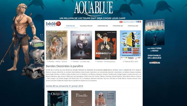 Pub Aquablue T15 Delcourt