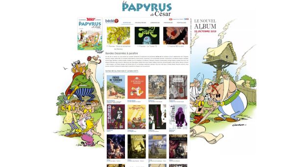Pub Le papyrus de César Albert-René
