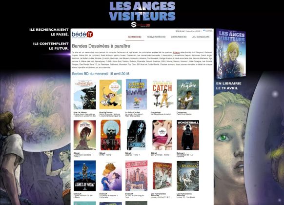 Pub album Les Anges visiteurs Sandawe