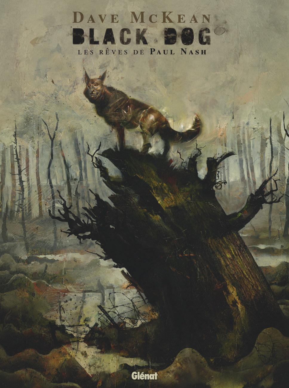 Couverture BD Black Dog, les rêves de Paul Nash