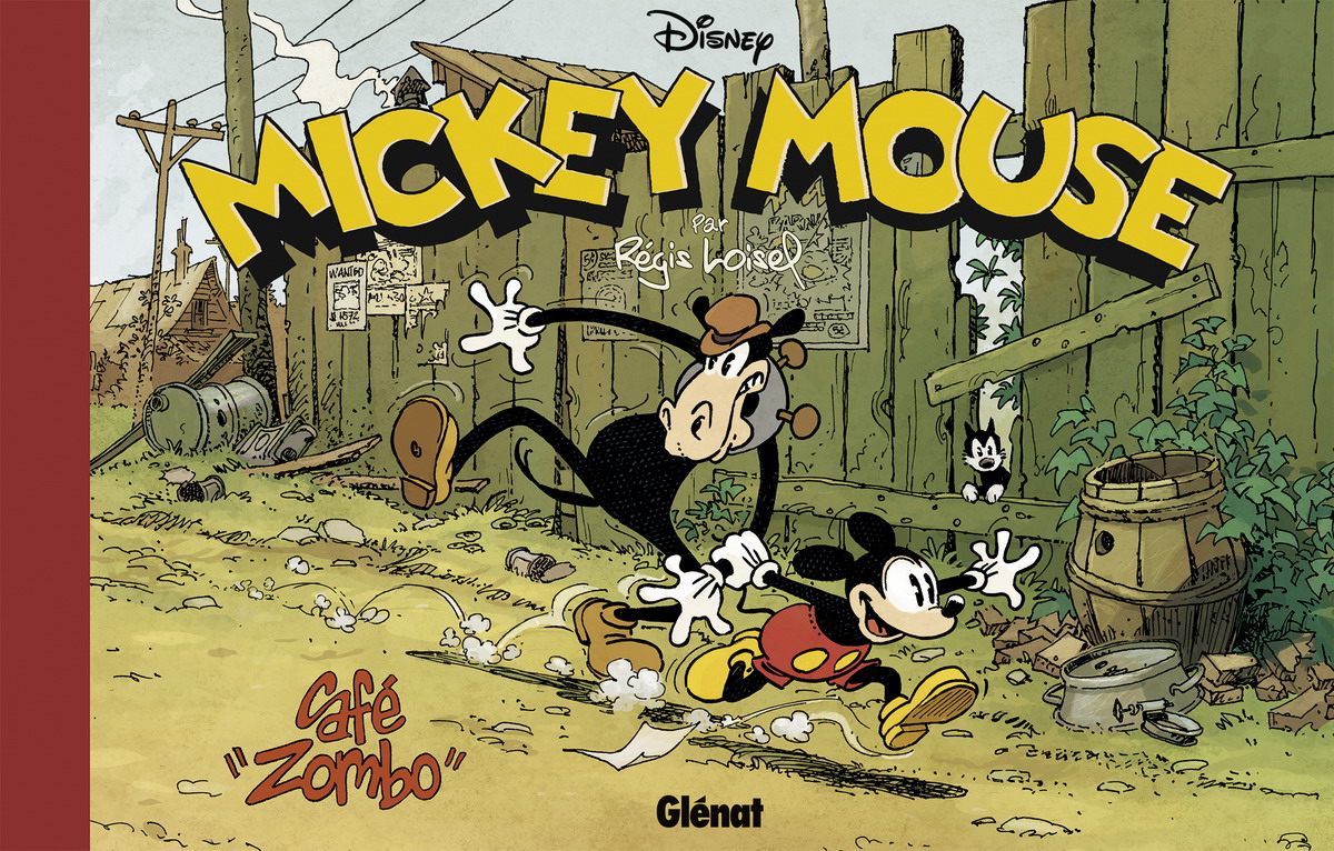 Couverture BD Café Zombo, Mickey Mouse