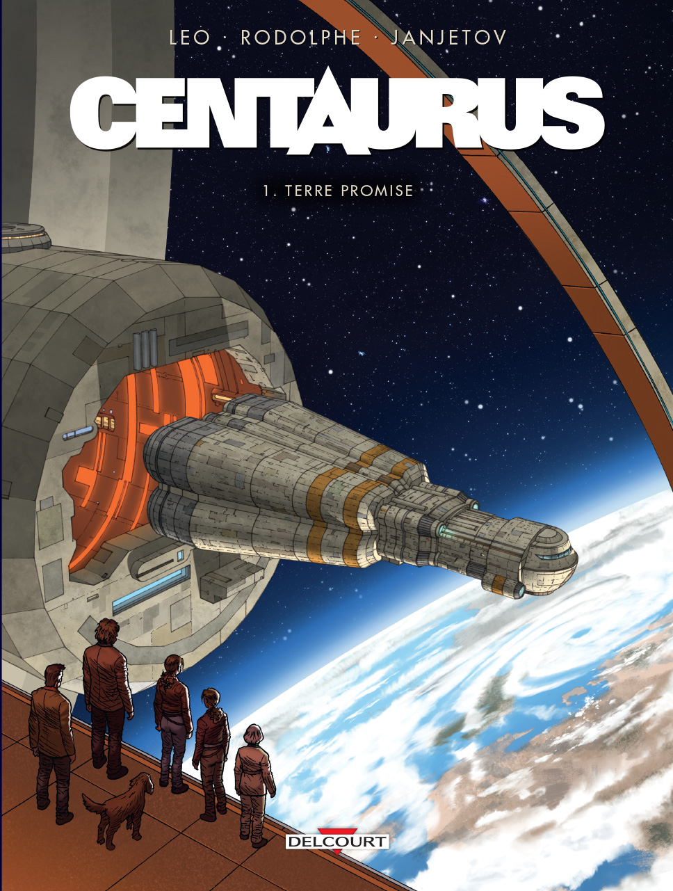 Couverture BD Centaurus T1, Terre promise