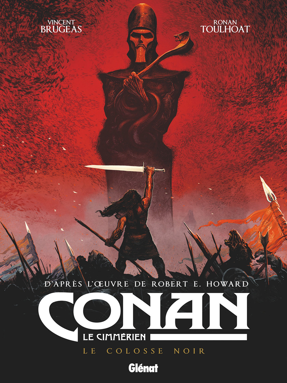 Couverture BD Conan le Cimmérien, Le Colosse noir