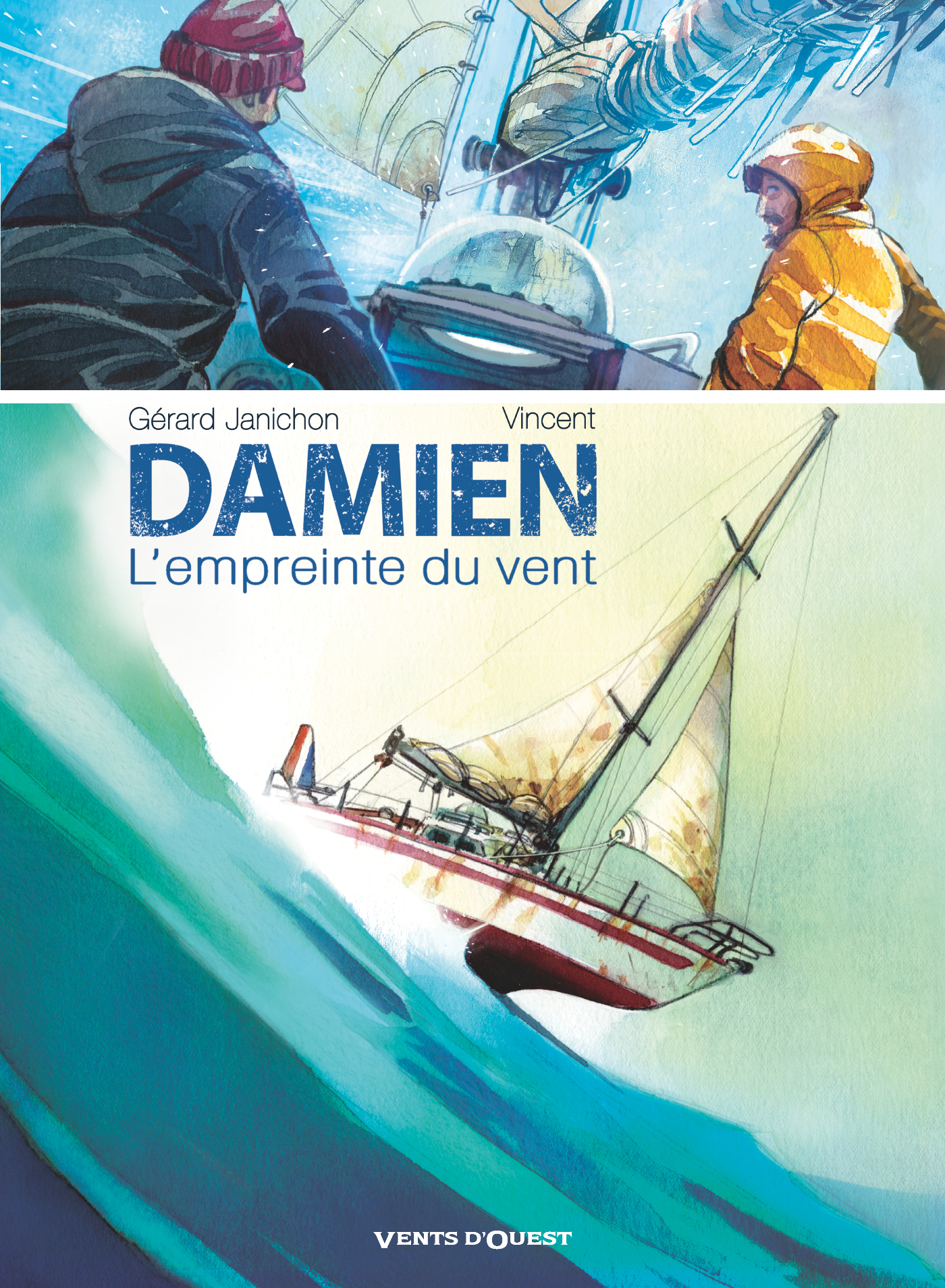 Couverture BD Damien, l'empreinte du vent