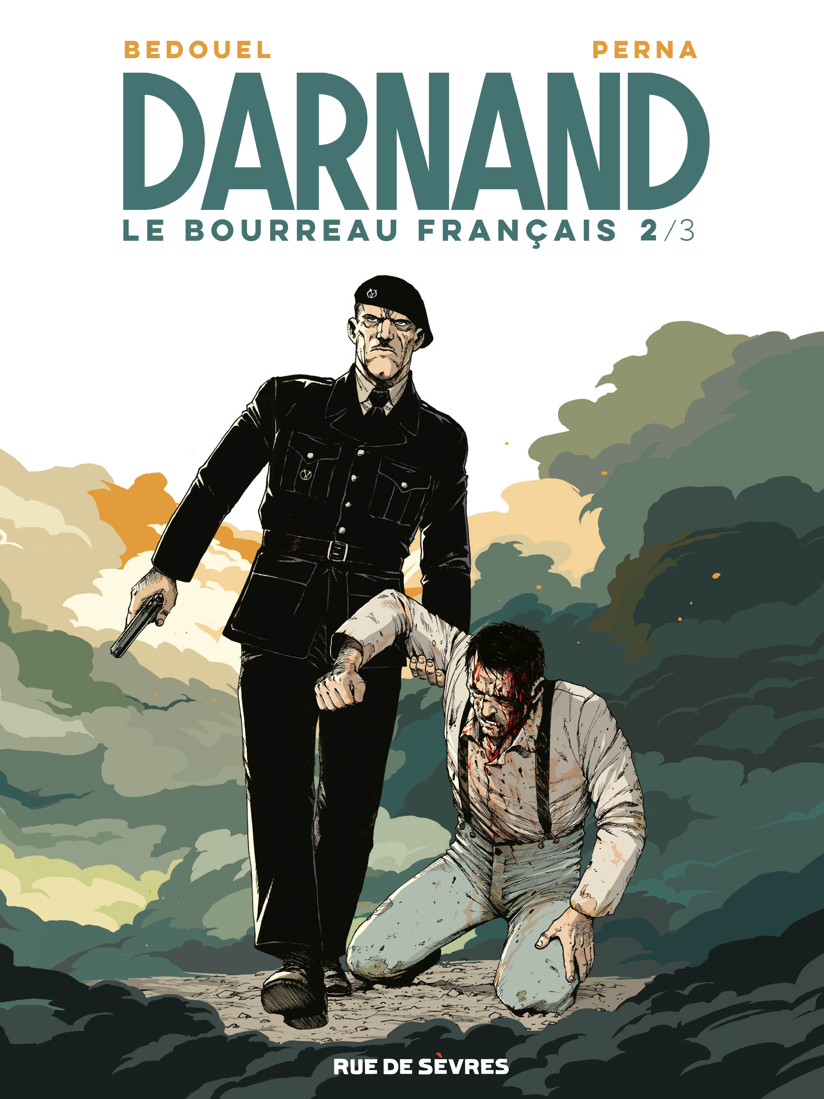 Couverture BD Darnand T2, Le bourreau Français 