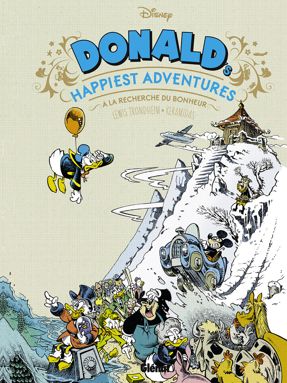 Couverture BD Donald's Happiest Adventures, À la recherche du bonheur