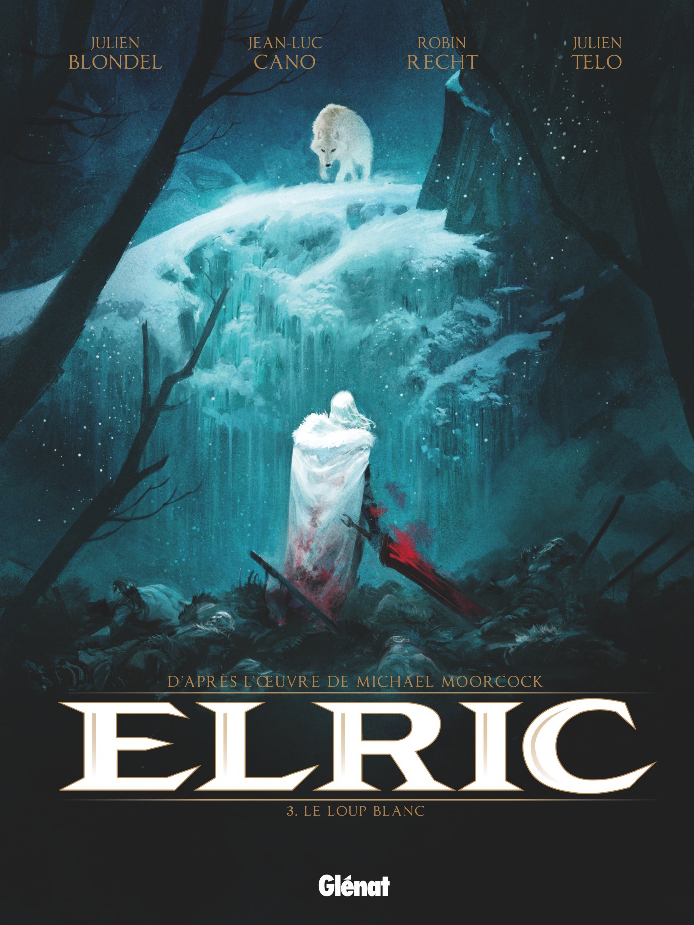 Couverture BD Elric T3, Le Loup blanc