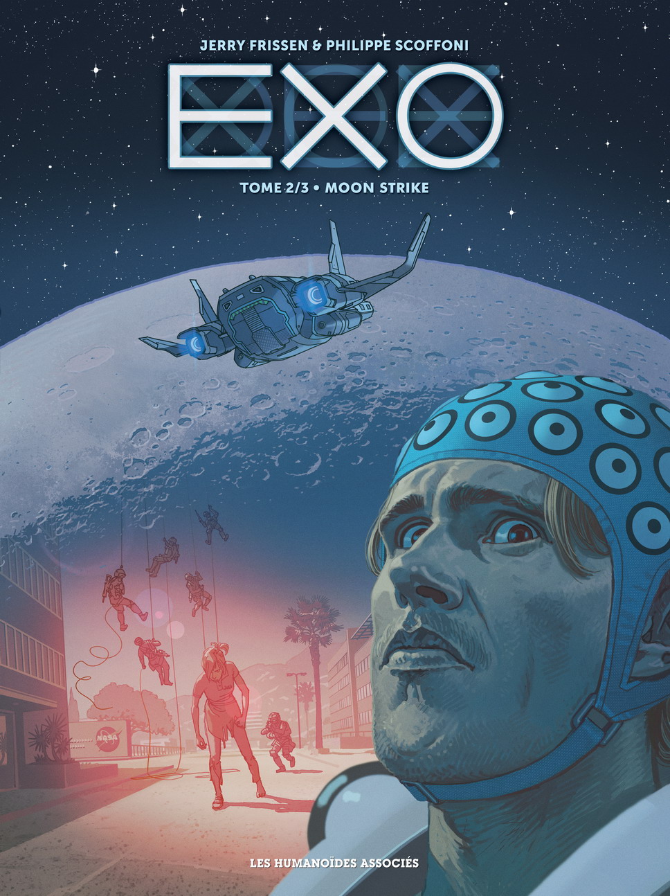 Couverture BD Exo Tome 2, Moon Strike