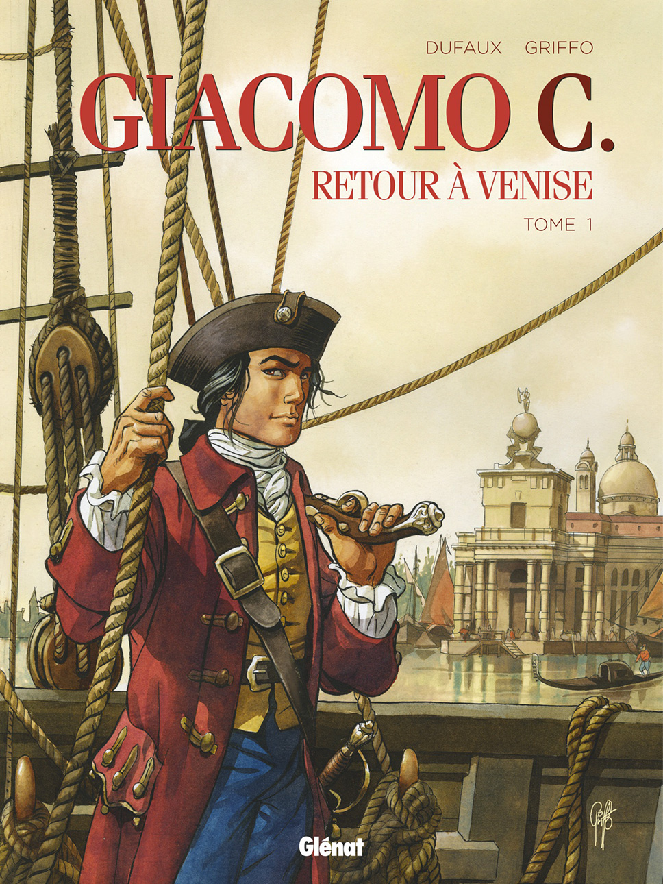 Couverture BD Giacomo C., T1 : Retour à Venise