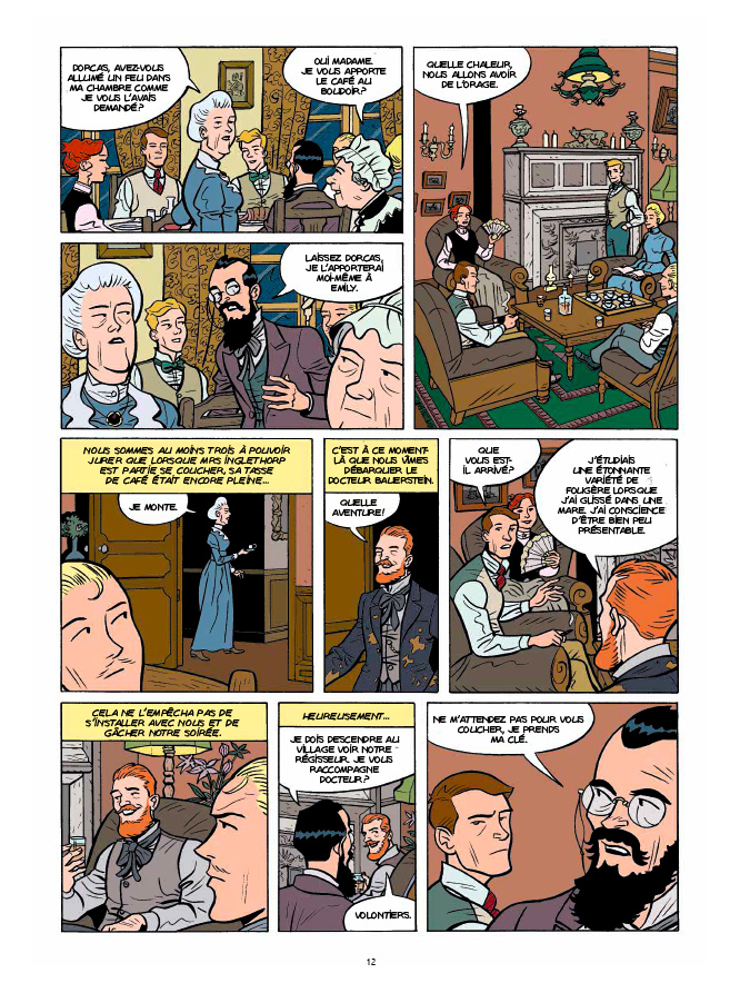 Hercule Poirot La Mystérieuse Affaire De Styles Preview BD Hercule Poirot - La mystérieuse affaire de styles - Les
