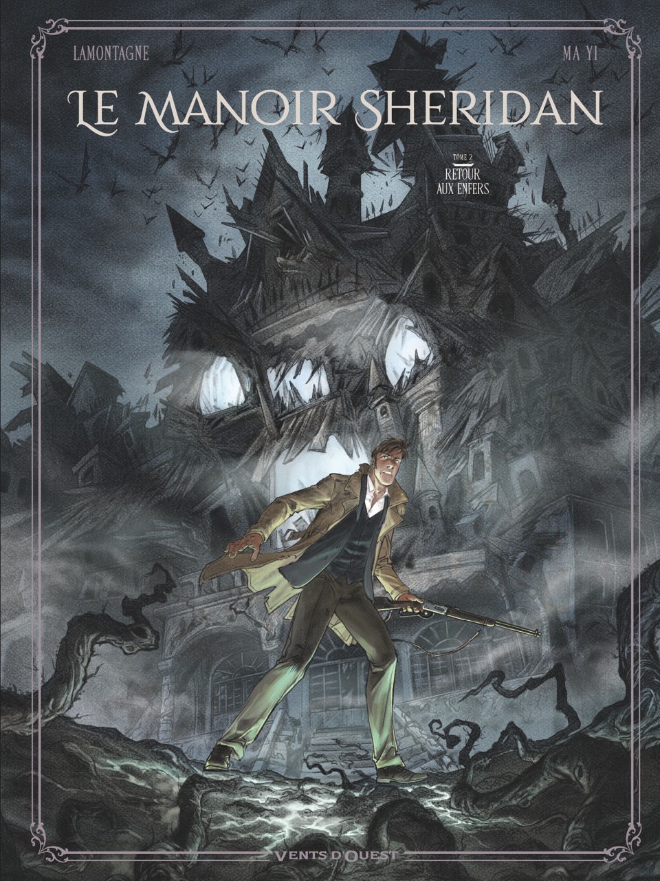 Couverture BD Le Manoir Sheridan, T2 : Retour aux enfers !