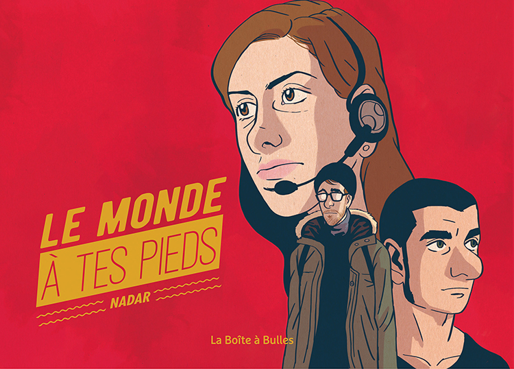 Couverture BD Le monde à tes pieds