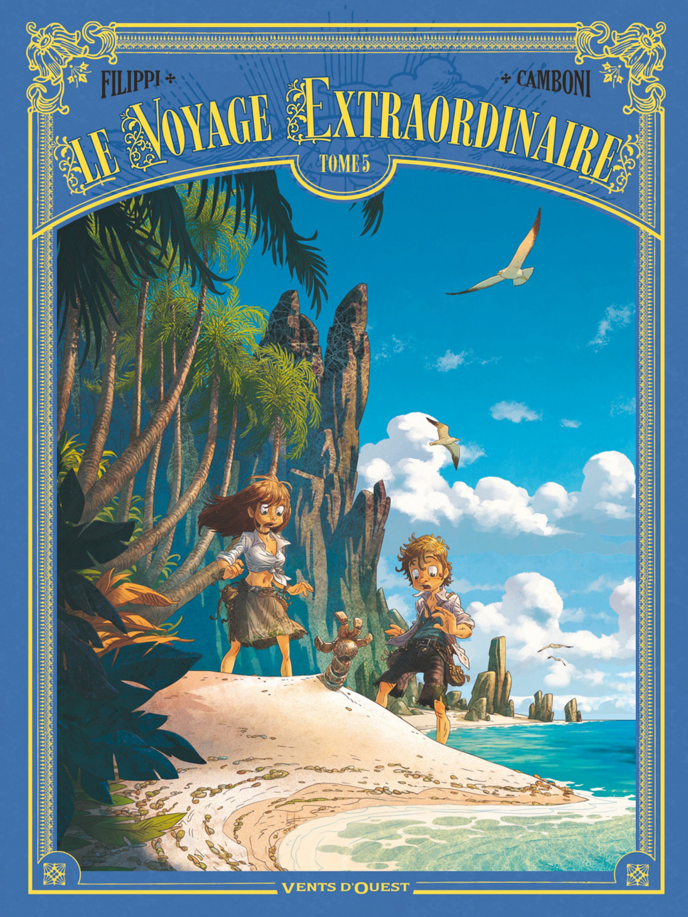 Couverture BD Le Voyage extraordinaire, Tome 5