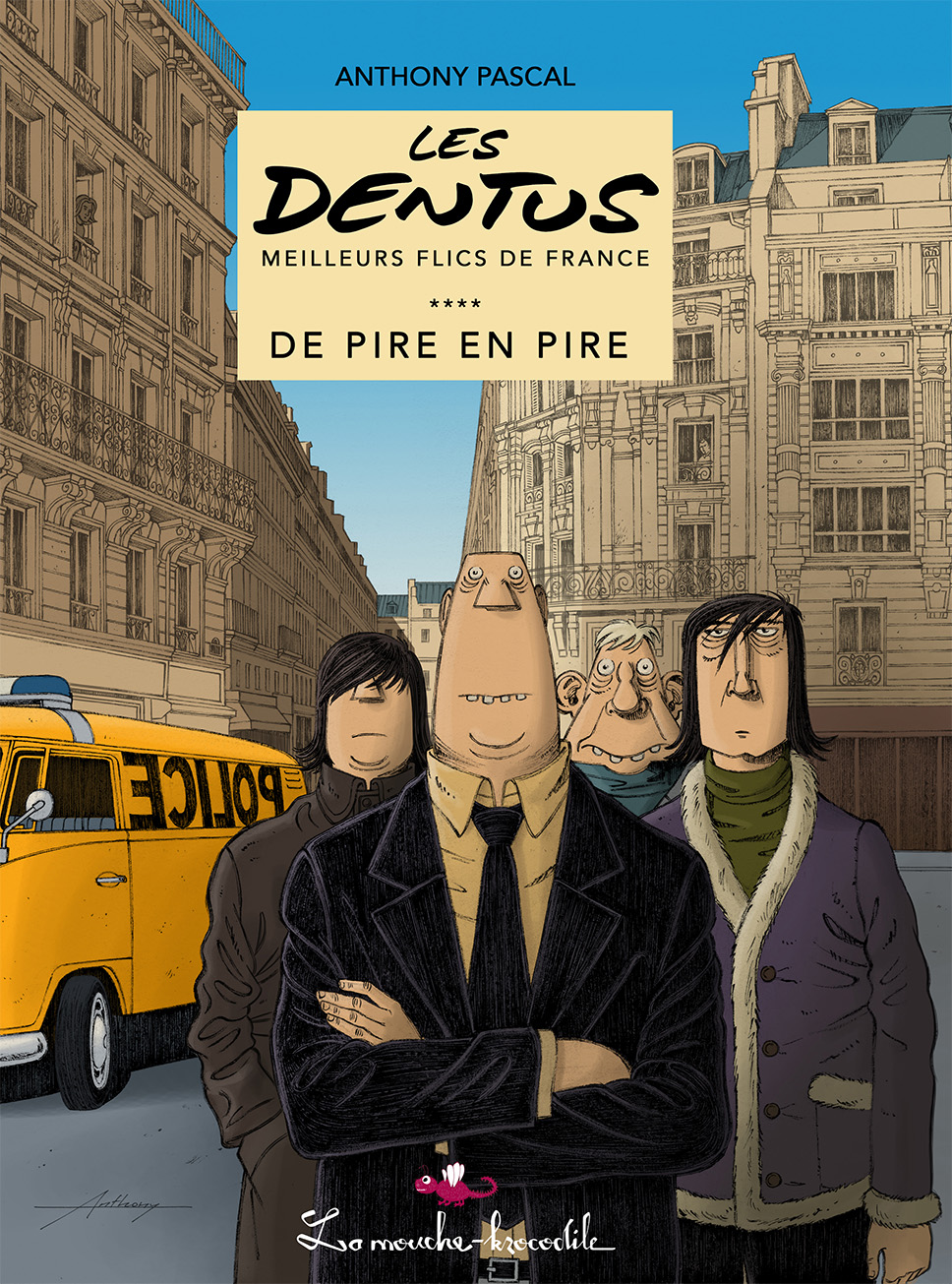 Couverture BD Les Dentus, De pire en pire