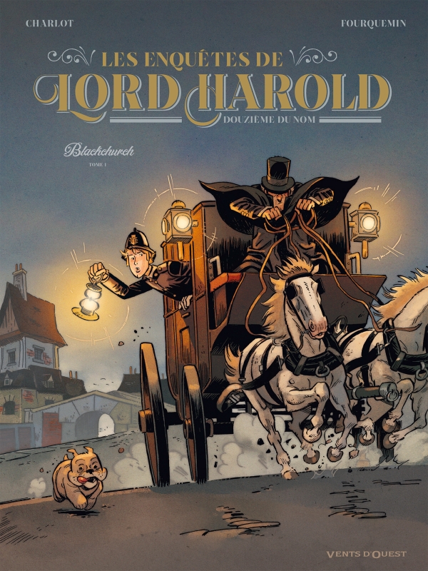 Couverture BD Les Enquêtes de Lord Harold, douzième du nom, T1 : Blackchurch