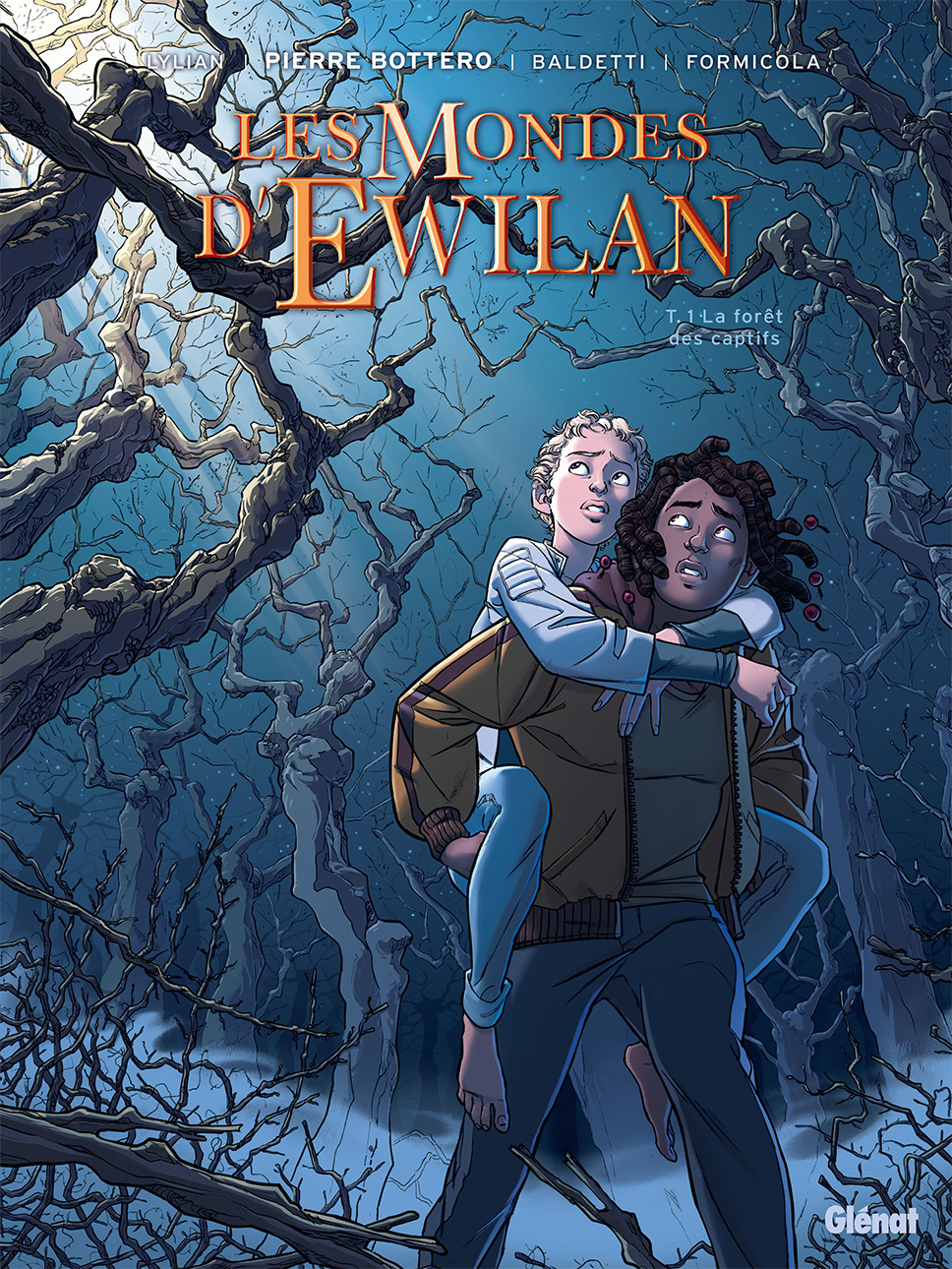 Couverture BD Les mondes d'Ewilan, T1 : La forêt des captifs