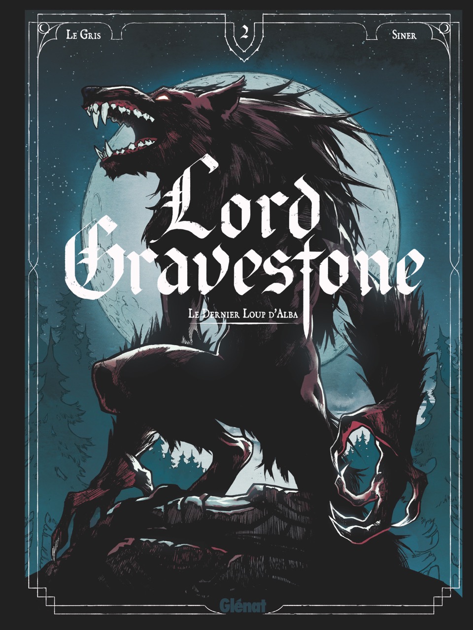 Couverture BD Lord Gravestone, T2 : Le dernier loup d'Alba