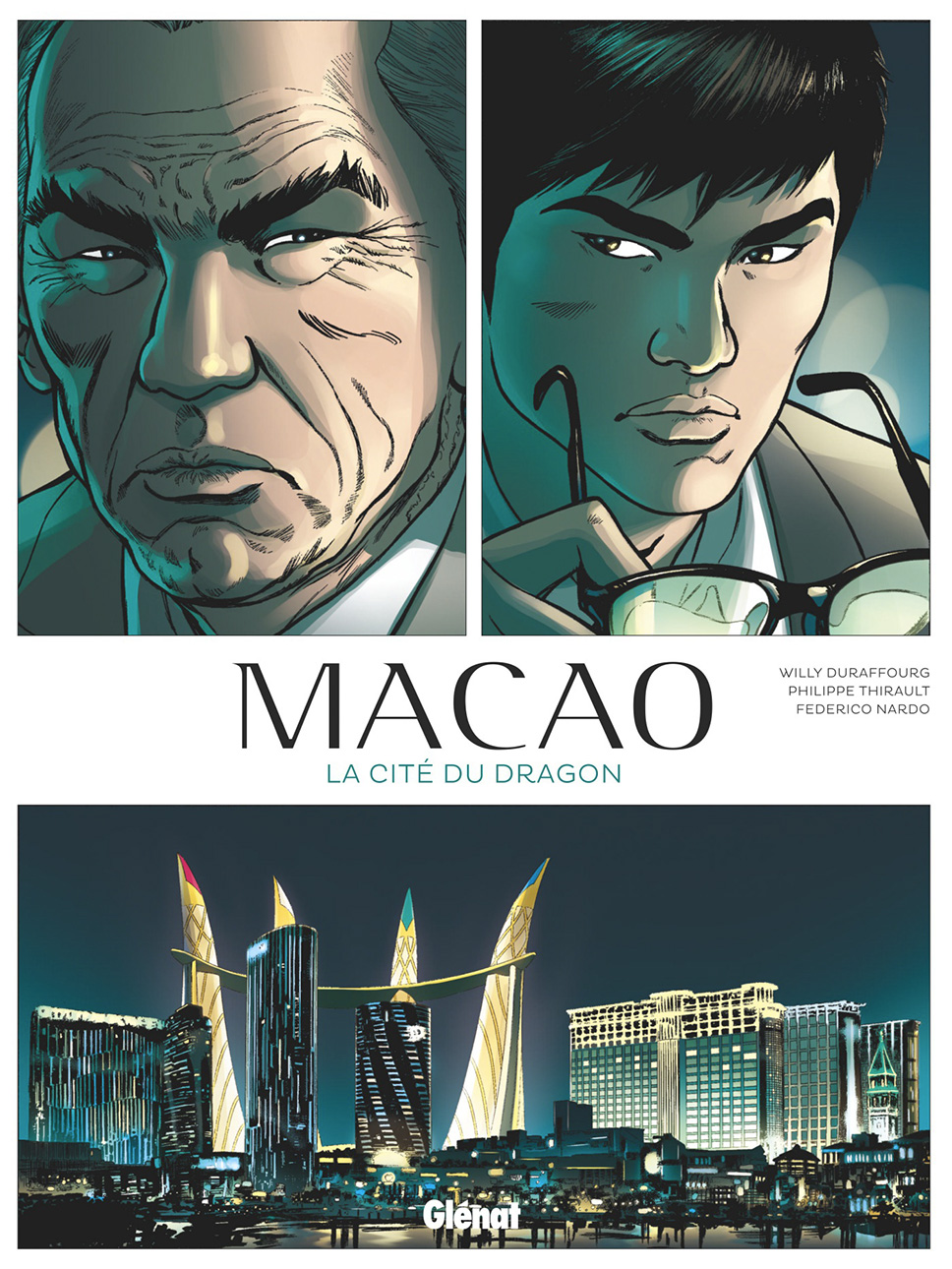 Couverture BD Macao, T1 : La Cité du dragon