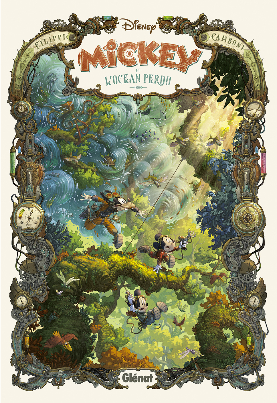 Couverture BD Mickey et l'océan perdu