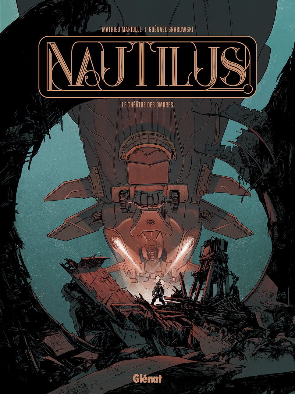 Couverture BD Nautilus, T1 : Le théâtre des ombres