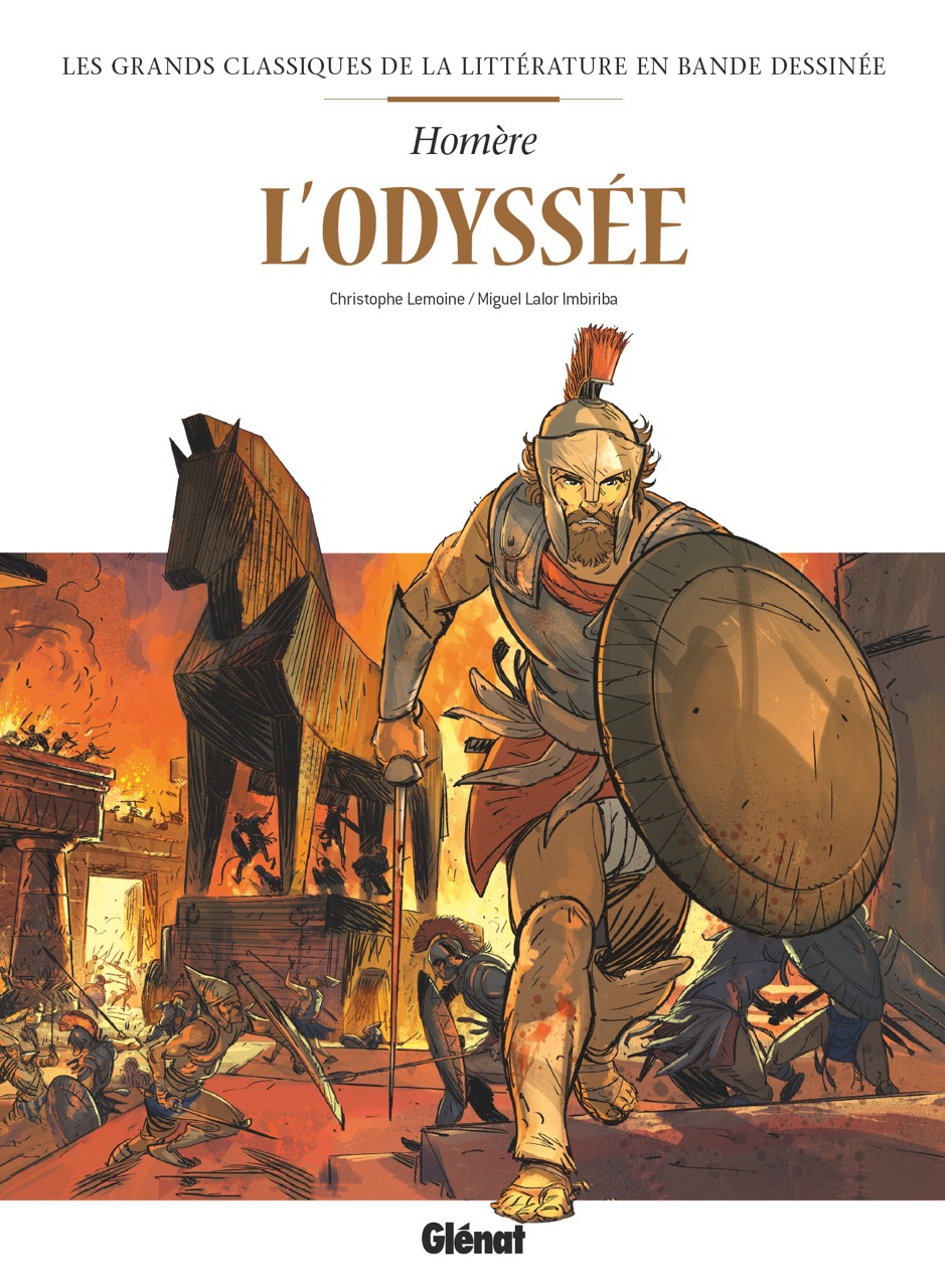 Couverture BD L'Odyssée en BD