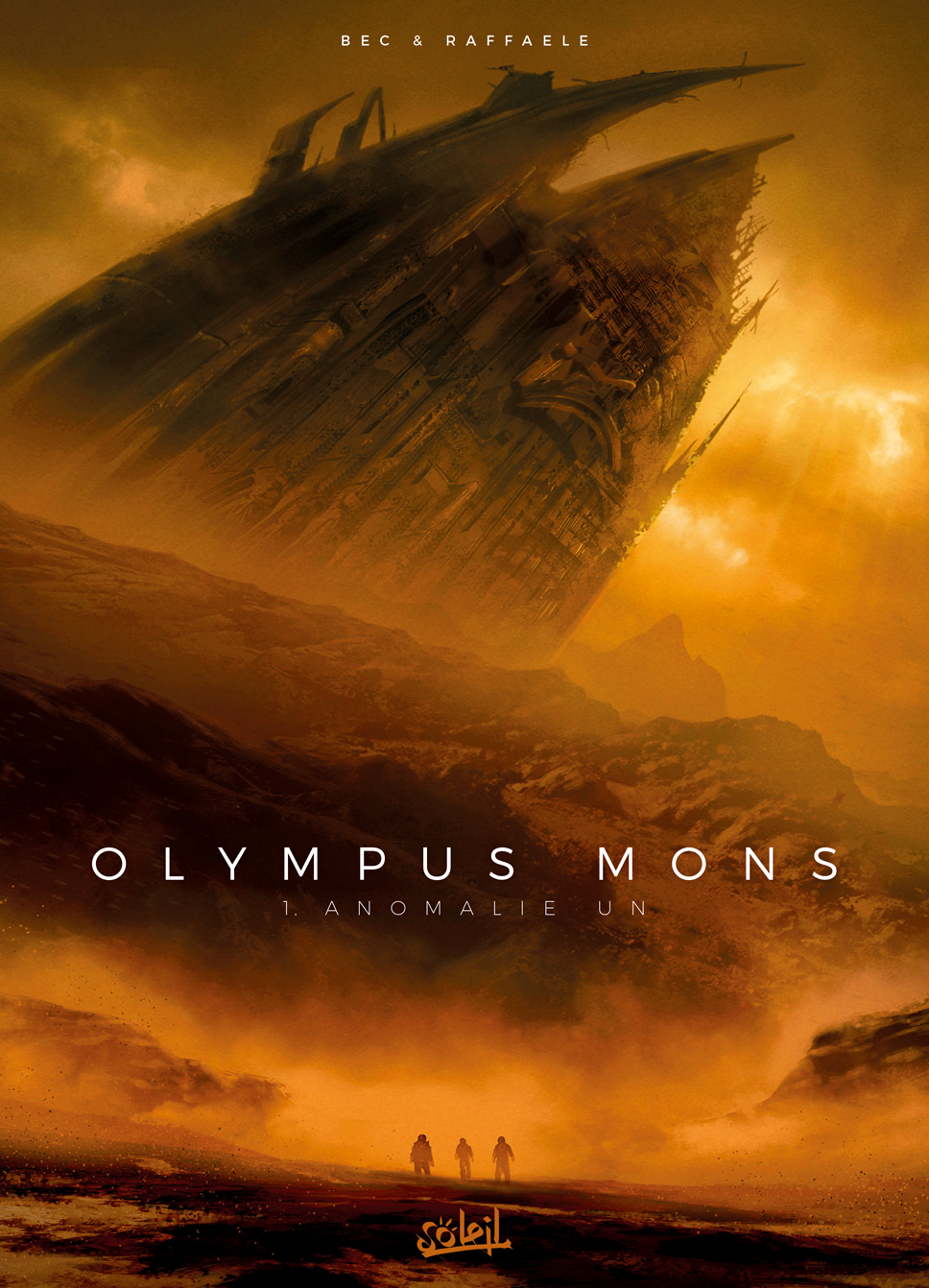 Couverture BD Olympus Mons T1, Anomalie Un