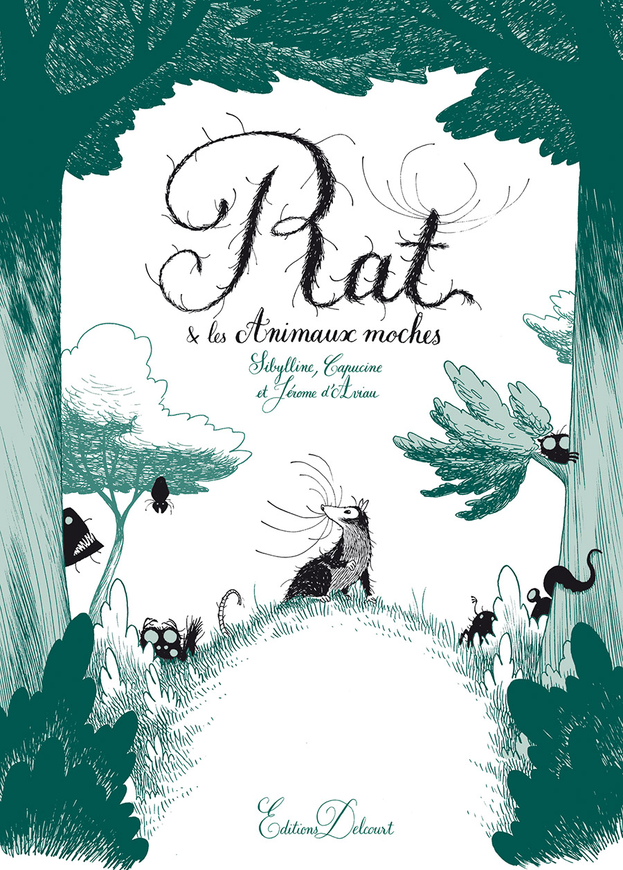 Couverture BD Rat et les animaux moches