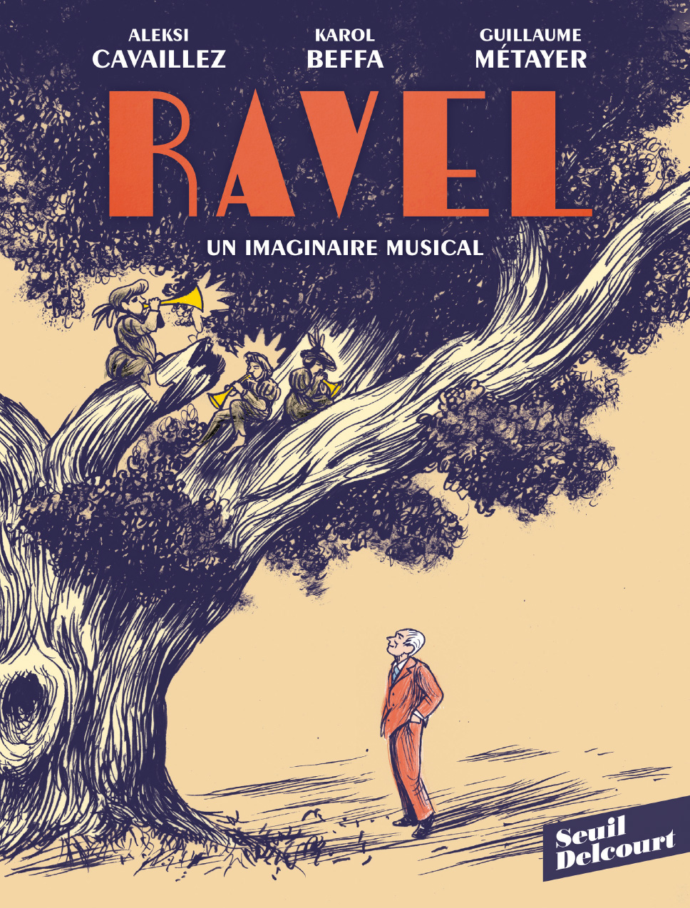 Couverture BD Ravel, un imaginaire musical