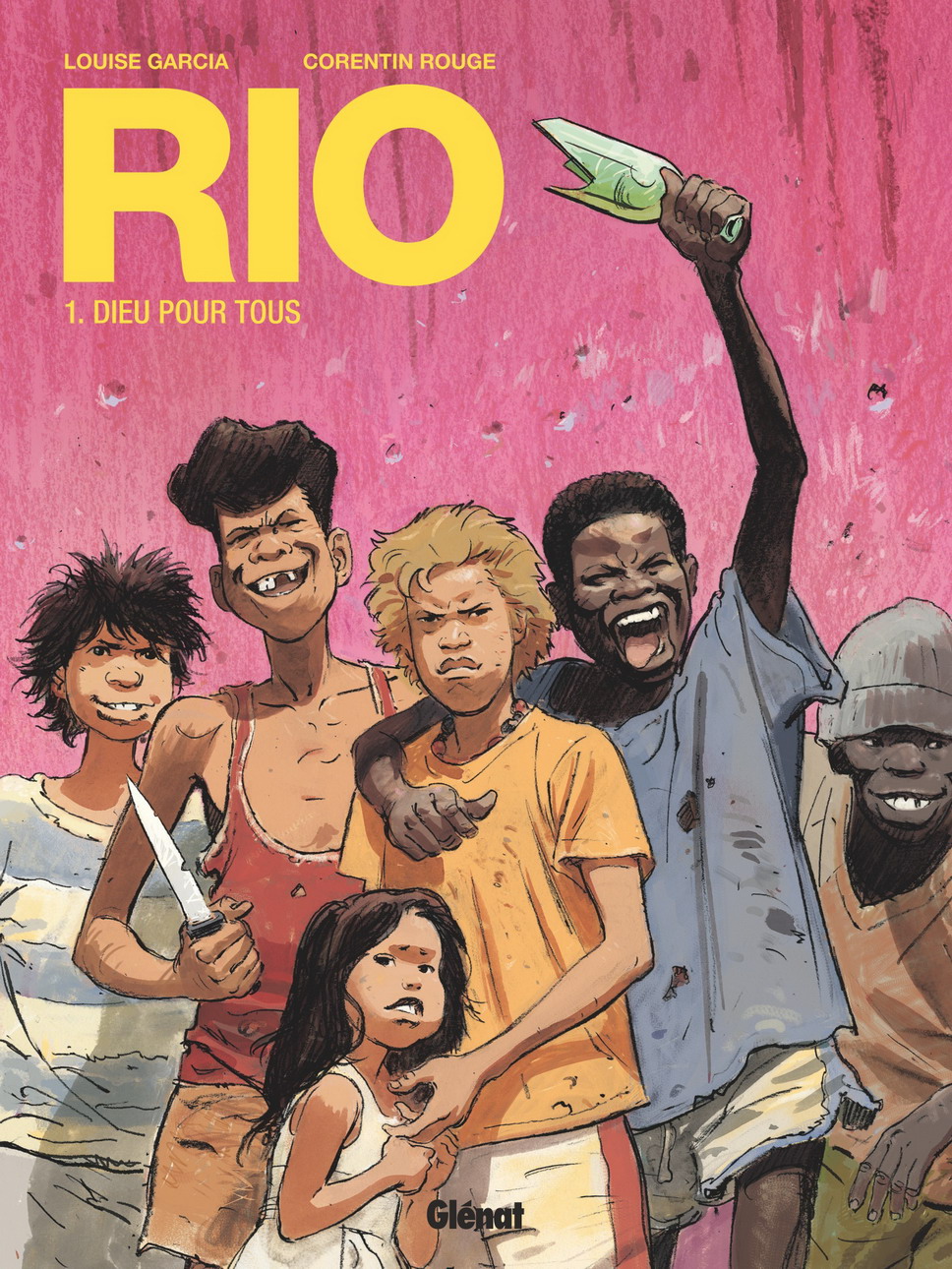 Couverture BD Rio T1, Dieu pour tous