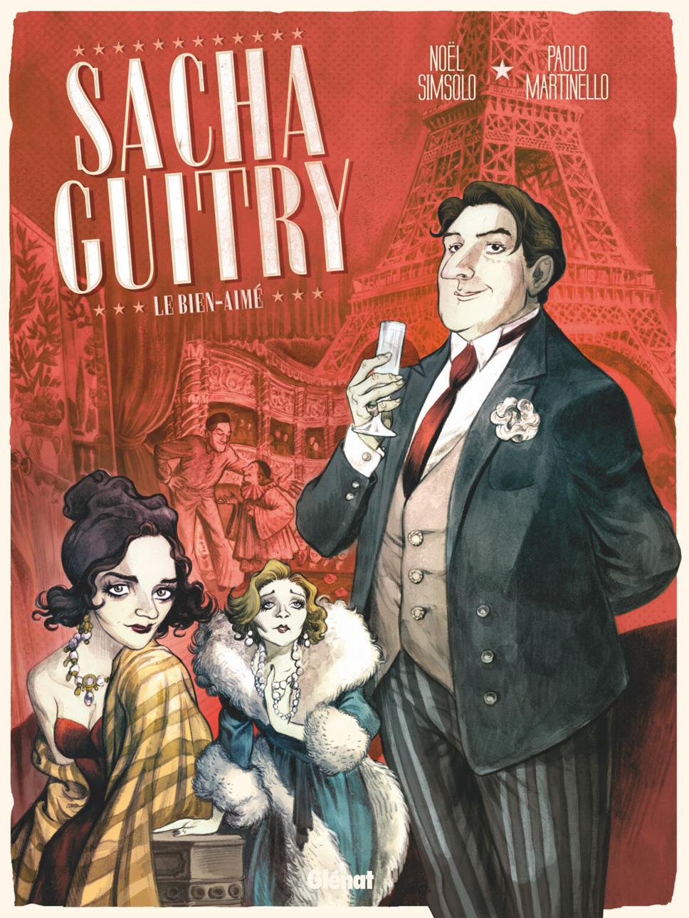 Couverture BD Sacha Guitry T1, Le Bien-aimé