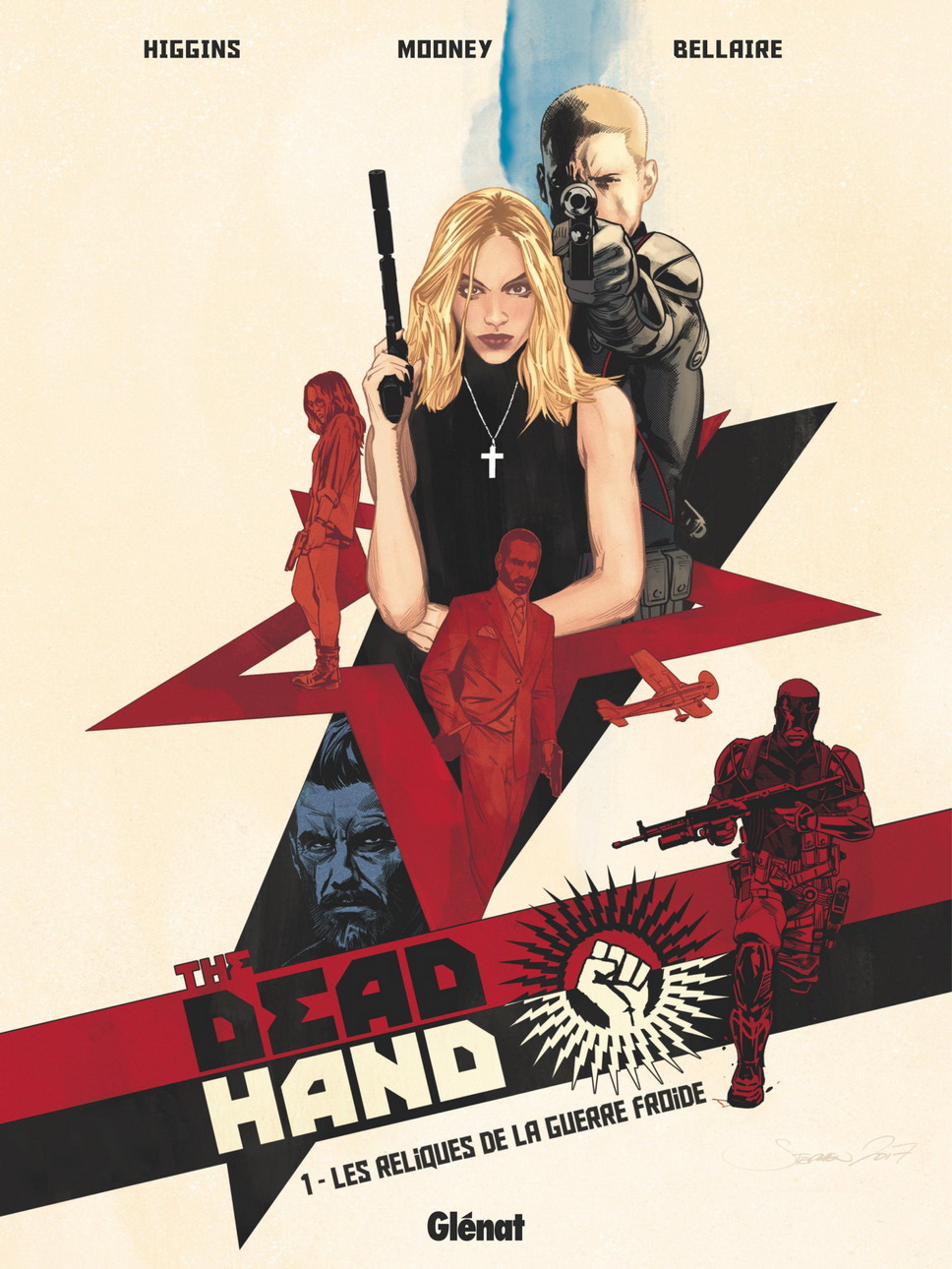 Couverture BD The Dead Hand T1, Les Reliques de la Guerre Froide